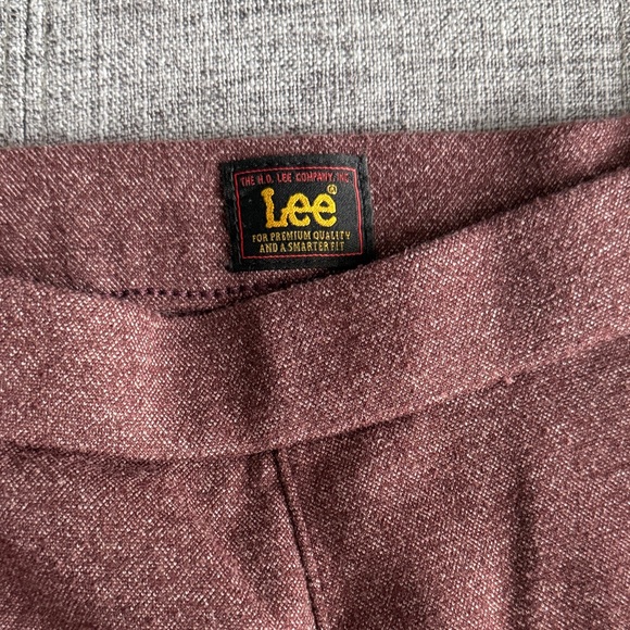 Lee Women's Maroon Trousers - Picture 3 of 5